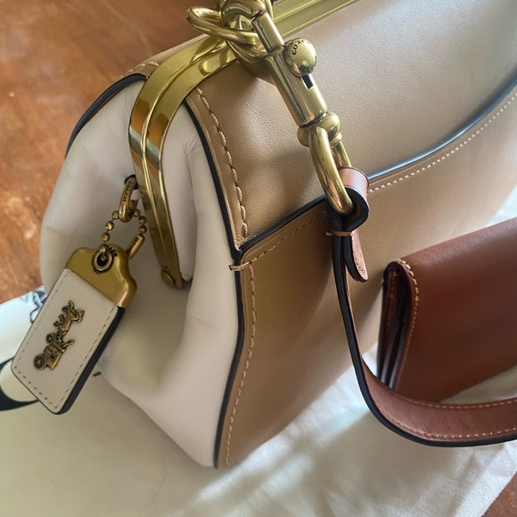 NWOT COACH 1941 COLORBLOCK FRAME BAG - Picture 2 of 4